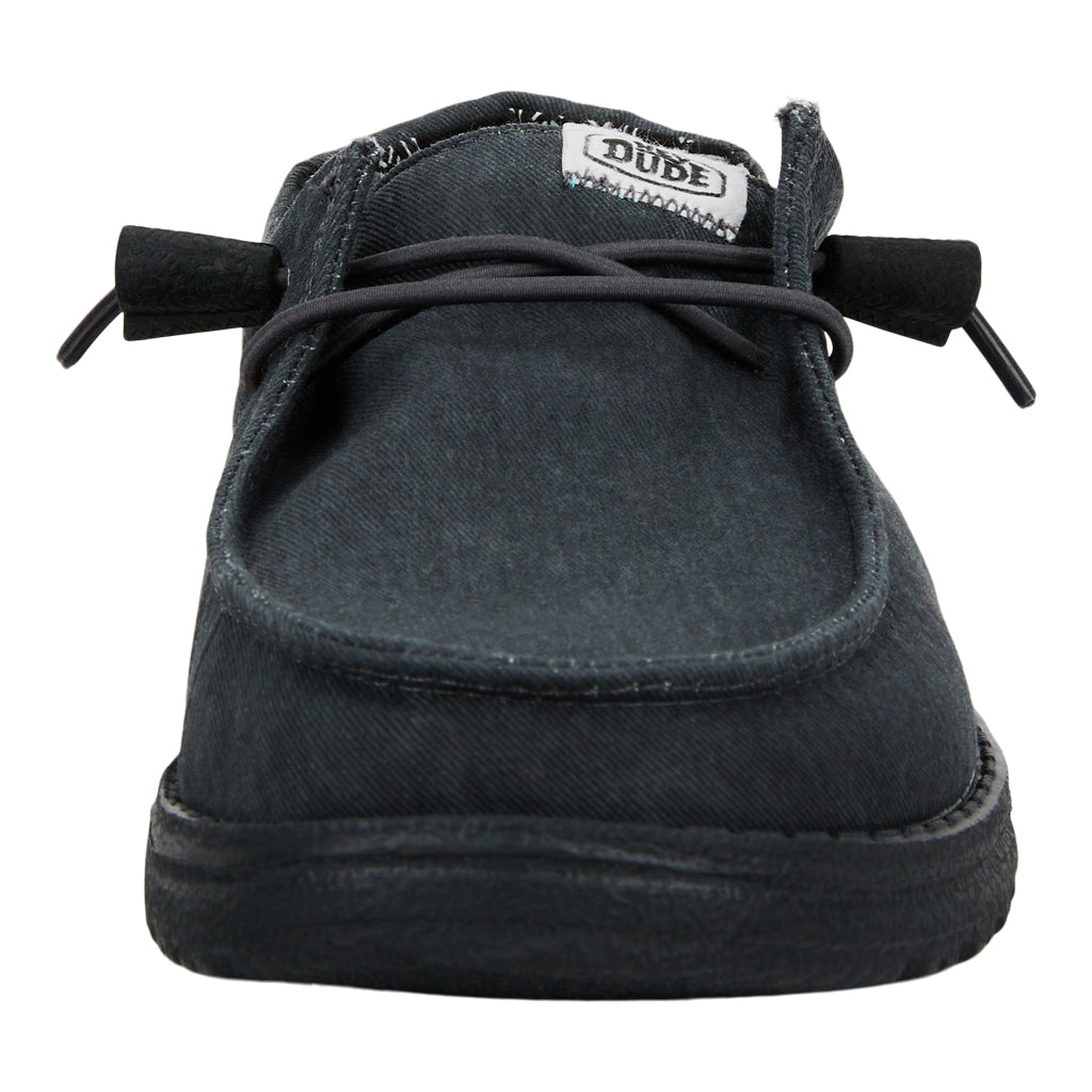 Wendy Stretch Canvas – Black/Black - Image 4