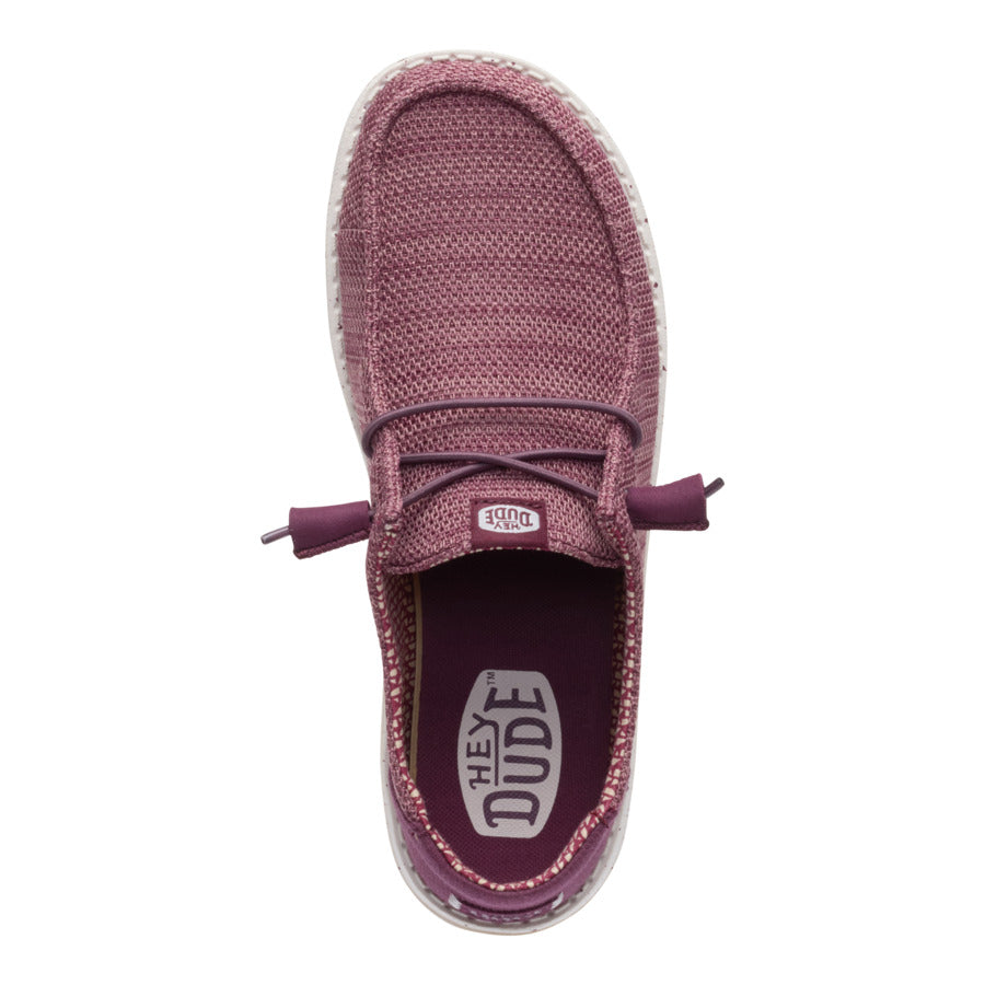 Wendy Stretch Sox – Burgundy - Image 9