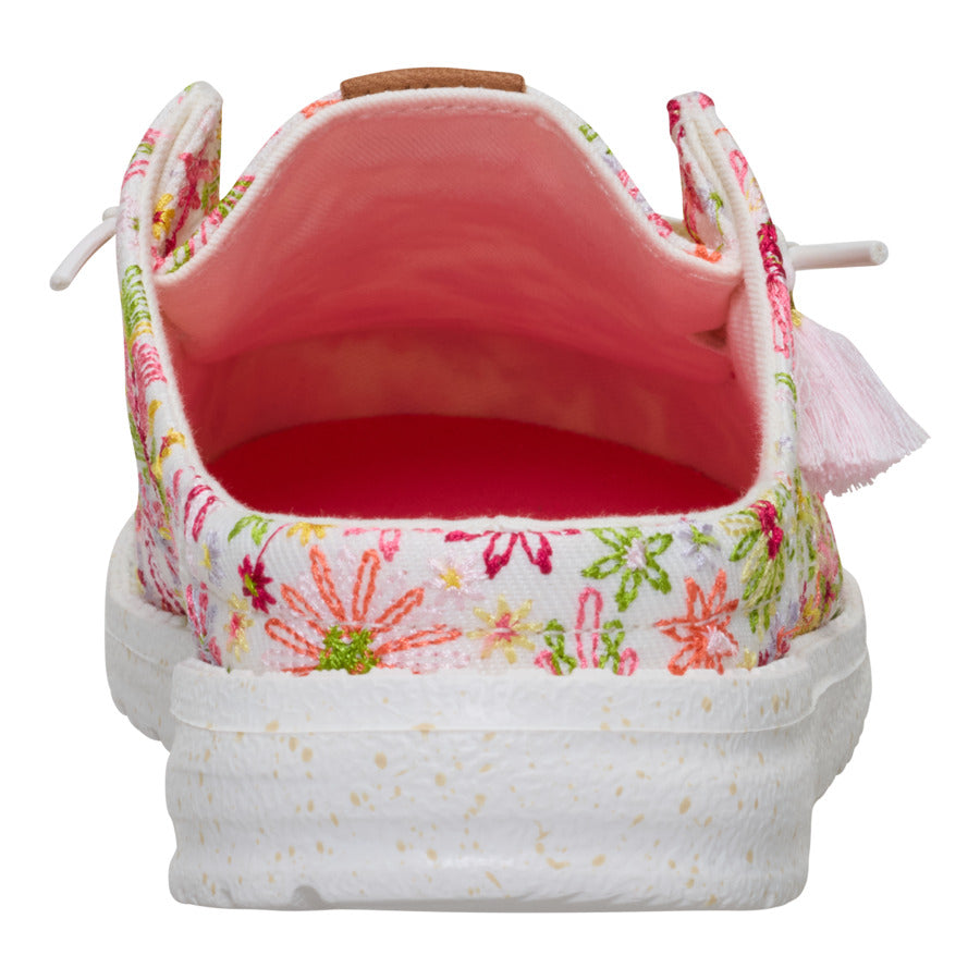 Wendy Slip Embroidered Floral – White/Multi - Image 5