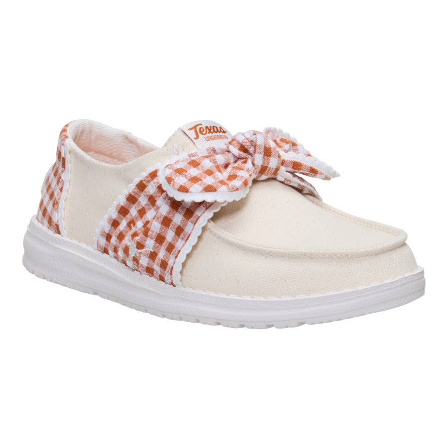 Wendy Bow Texas Longhorns – Wheat/Burnt Orange - Image 8